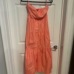 Staud Strapless Dress